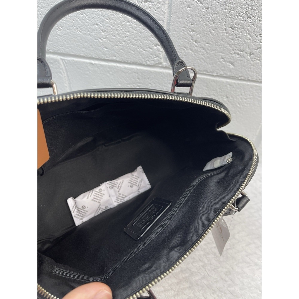 Coach Sierra Bag in Ranch Floral print Coated Canvass Leather Base & Handle NWT - Picture 5 of 11